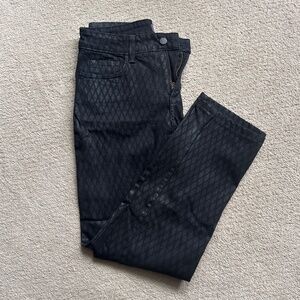 NYDJ Shiny Black diamond size 6